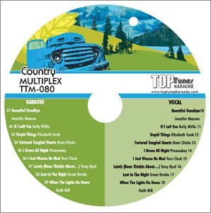 Top Tunes M Series Multiplex CDG Country TTM-080