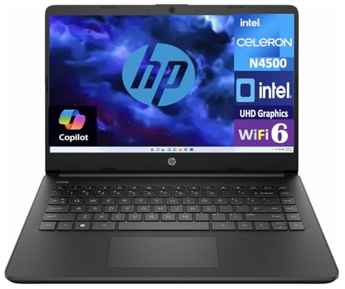 ME2 MichaelElectronics2 HP 14 Everyday Value Laptop 14.0" HD HD Display (Intel Celeron N4500