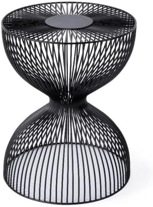 Butler Specialty Company Nicola Outdoor Contemporary Metal Side Table in Black