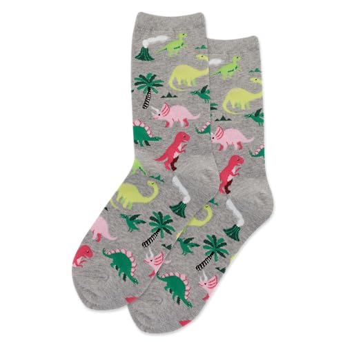 Image of Hot Sox Women's Novelty Geometric Pattern Crew