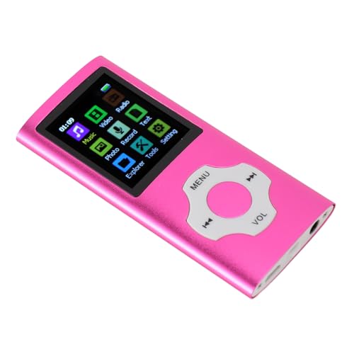 Reproductor de MP3 Portátil, Reproductor de Música MP3 HiFi sin Pérdidas, Reproductor MP4 con Pantalla LCD de 1,8 Pulgadas, Compatible con Música, Vídeo, Grabación de Voz, (Pin) - imagen 5