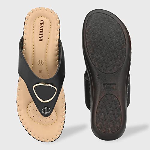 Image of Centrino Women's Thong Comfortable Ortho Care Ladies | Fashion Wear Sandal & Chappal | Soft Cushioned for More Comfort (7902)