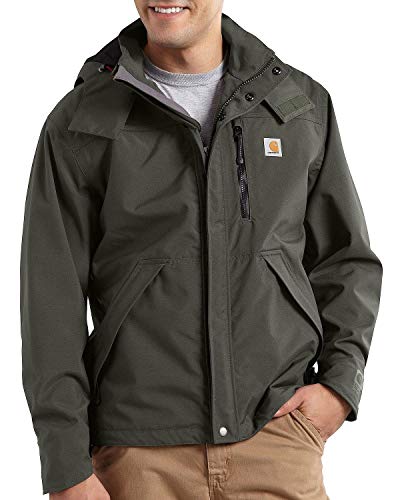Carhartt Men's Big & Tall Shoreline Jacket Waterproof Breathable...