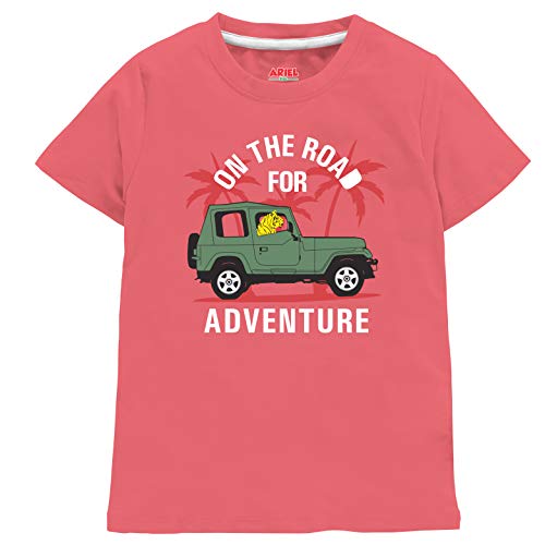 Image of Real Basics Boy's Regular Tshirt(Pack of 3)