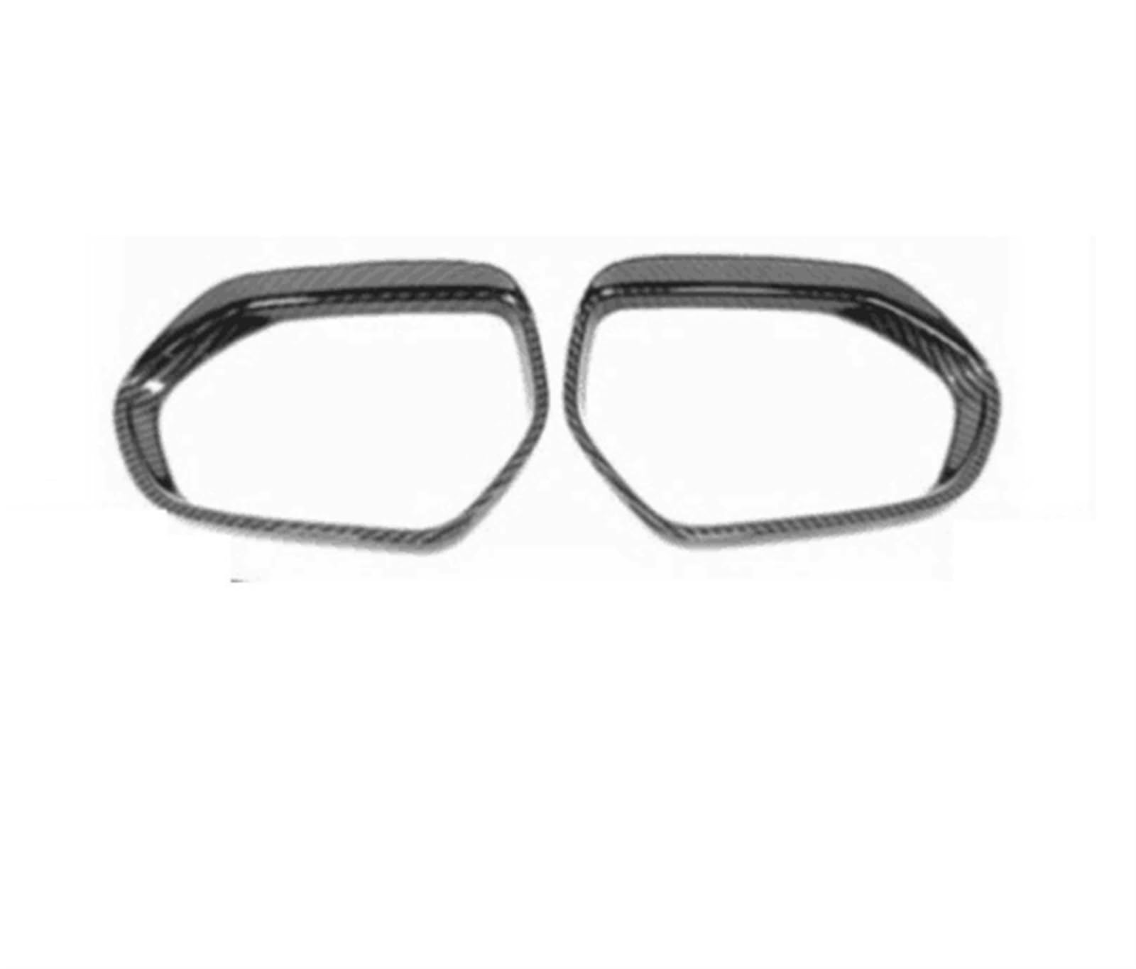 Rearview Mirror Rain Shield Modified Reflector Eyebrow Sticker for Toyota for Camry 2018 2019 2020 2021(Carbon Look)