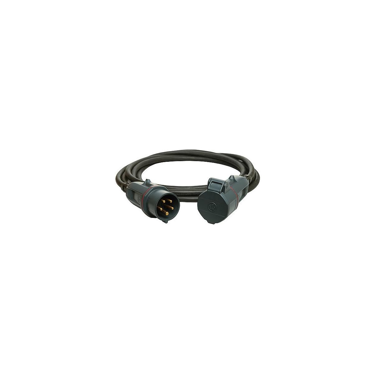 Walther Werke 39100000000000 39100502100100 Câble de rallonge électrique Noir 16 A 10 m