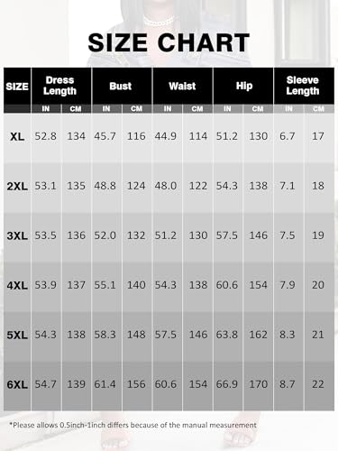 Image of SUZONANA Plus Size Denim Print Maxi Dresses for Women Casual V Neck Short Sleeve with Pockets Soft Jean Look Dress XL-6XL