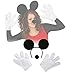 Produktbild Comic-Maus Set, 4-tlg., Handschuhe, Harreif und Nase