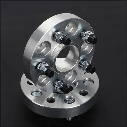 Kit d'élargisseurs de Voie en Aluminium (2 pièces, 20-60 mm) pour Fiat 500X, entraxe 5x110, alésage Central 65,1 mm. Compatible avec Fiat 500X.