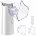 Produktbild Inhalationsgerät Kinder Inhaliergeräte für Erwachsene Baby Inhalator Vernebler set mit Gesichtsmaske und Mundstück, 2 Leistungsmodi, Inhalator für Atemwegserkrankungen Wirksam