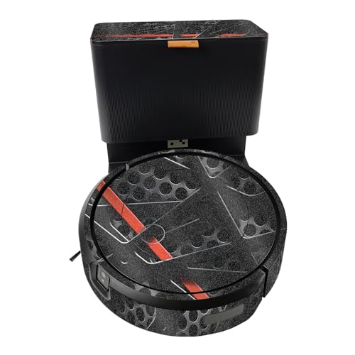 Glossy Glitter Smart Home Skin Compatible with iRobot Roomba J5 Plus - Tech Web - Premium 3M Vinyl Protective Wrap Decal Cover - Easy to Apply | Crafted in The USA by MightySkins