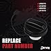 Gas Cap, Fuel Cap Compatible with Land Rover Vehicle Range Rover Evoque 2014-2021, Range Rover Sport 2015-2021, Velar 2018-2021, Discovery Sport 2017-2021 Fuel Tank Filler Replaces# LR178173, LR138720