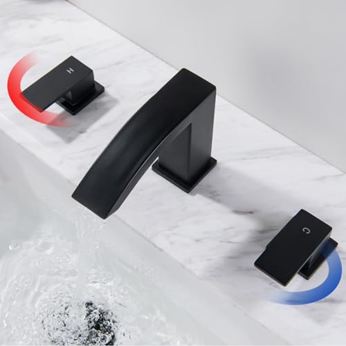 Mitigeur lavabo douchette pour nettoyer la vasque sans effort effet cascade - 6