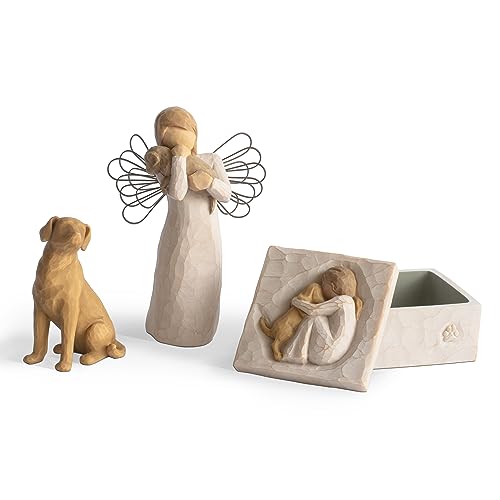 Willow Tree® Love My Dog Figurine, Blonde - Figurines - Hallmark