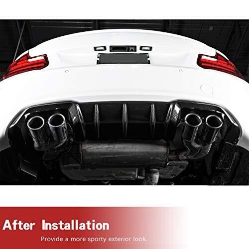 Alettone posteriore Per BMW F87 M2 Coupé 2016-2019 Serie 2, Diffusore Posteriore, Spoiler Posteriore In Fibra Di Carbonio, Protezione Paraurti, Spoiler Inferiore Spoiler posteriori per auto