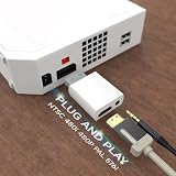 MAYFLASH Konwerter na HDMI 1080P do Full HD, adapter z gniazdem audio 3,5 mm, kompatybilny z Wii i Wii U, HDTV