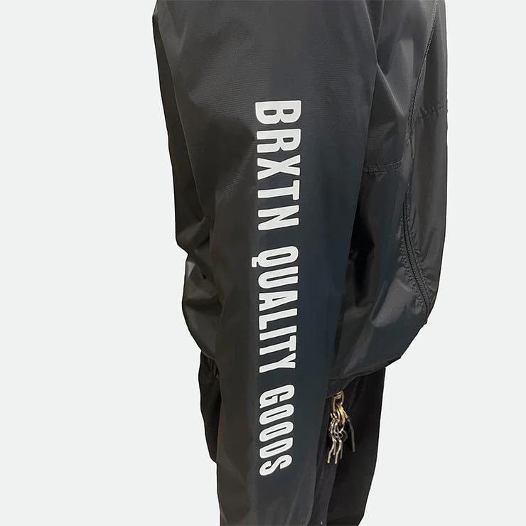 Lightweight Wind-Resistant Jacket in Black by Brixton4