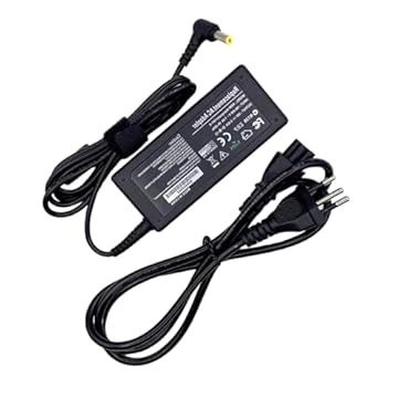 Fonte Carregador Para Notebook Acer Aspire 3 A315-51 A315-53 A315-56 19v 3,42A 65W Plug 5.5x1.7mm Pino Grosso Bivolt com Cabo de Força