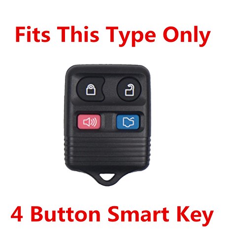 Rpkey Silicone Keyless Entry Remote Control Key Fob Cover Case Protector Replacement Fit For Ford Mustang Edge Escape Expedition Explorer Focus Escort Lincoln Mercury Cwtwb1U331 Gq43Vt11T (Pink) #TOP1