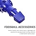 Homoyoyo 4Pcs Poker Player Table Football Man Player Football Athletes Table Game Football Player Statues Bubble Hockey Mini Figurines Table Football Player Game Table Men's Balanced Resin