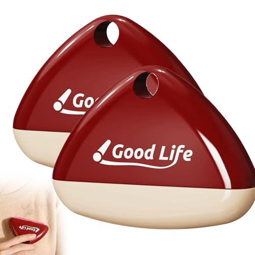 Rodillo Good Life de 2 unidades, rodillo portátil para quitar el polvo, adhesivo, reutilizable y lavable, para quitar el pelo de mascotas, para ropa, muebles, perros y gatos, removedor de pelo portáti