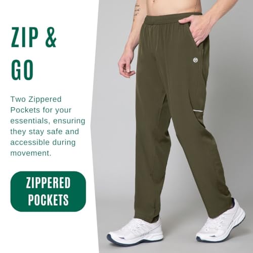 Image of Track Pant for Men for Running, Gym Sports Lower for Men & Boys Summer Track Pants for Men, Boys Multipurpose Mens Lower Activewear Regular Fit Trousers Sports Night Pants for Men