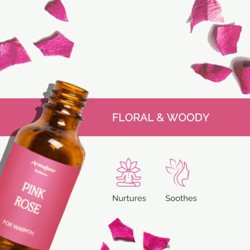 Difusor Aceite Esencial Rosa 30ml Aromafume miniatura 6