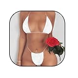 Zoestar Mesh Rhinestone Body Chain Set Bikini Belly Chains Sparkly Crystal Underwear with Top Rave Jewelry for Women
