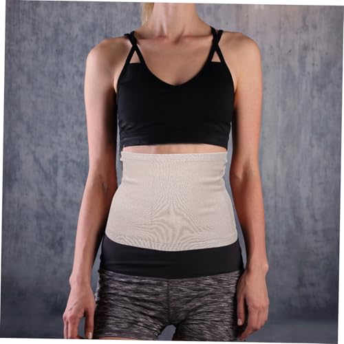 Faja lumbar elástica para soporte y calor de abdomen miniatura 6