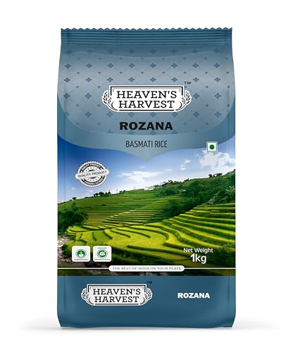 Heaven's Harvest Rozana Basmati Rice | 1 KG Heaven's Harvest Rozana Basmati Rice | 1 KG
