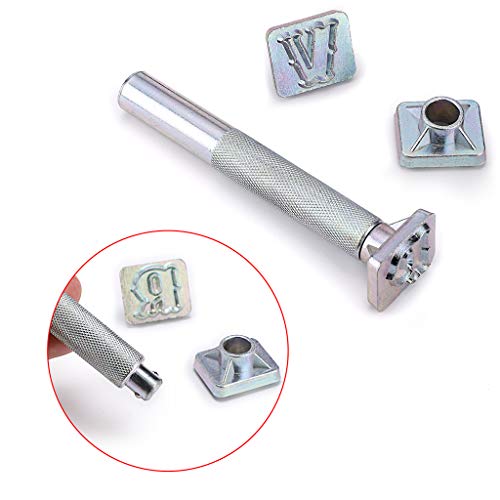 image for OwnMy Capital Letters Stamp Set, 3/4” / 19mm Alphabet Stamp Tools Se