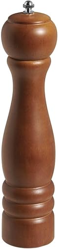 Winco Molinillo de pimienta de madera, 10 pulgadas de altura, 1 cada uno.