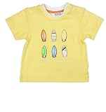 Dieses T-Shirt für Jungen von Kanz darf keineswegs im Schrank Ihres Kindes fehlen. Das dezente Basic-Shirt in Weiß, Blau und Gelb erhältlich wird durch einen spannenden Aufdruck aufgewertet und interessant. Ihr Kind liegt damit absolut im Trend.