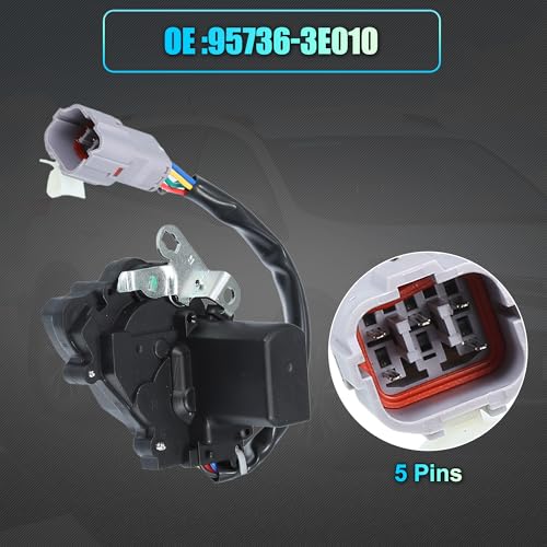 Image of uxcell No.95736-3E010 Front Right Passenger Side Door Latch Lock Actuator Assembly for Kia Sorento 2003-2009