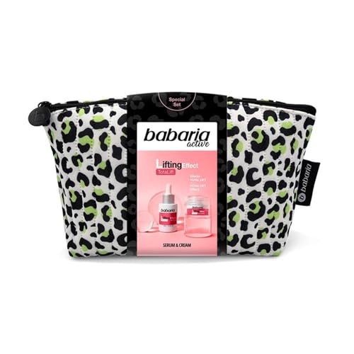 Babaria - Pack Regalo Mujer Lifting | Rutina Facial De Serum Facial 30 Ml Y Crema Facial Efecto Lifting 50 Ml | Total Lift Vegano | Reafirmante | Antiarrugas Y Antiflacidez