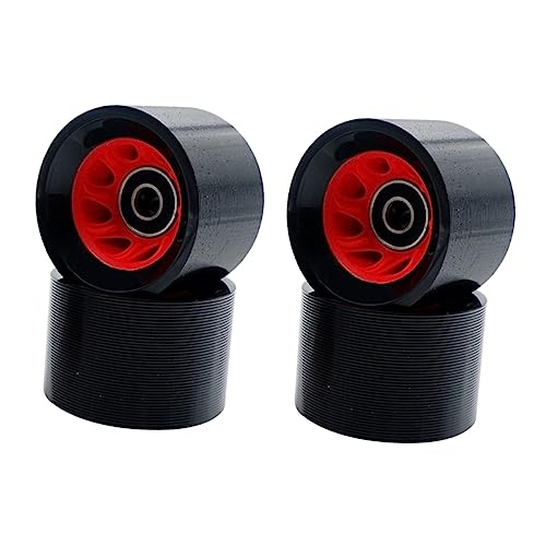 Kisangel Roller Skating Wheels 95a Hardness Skateboard Wheel Skates Accessories