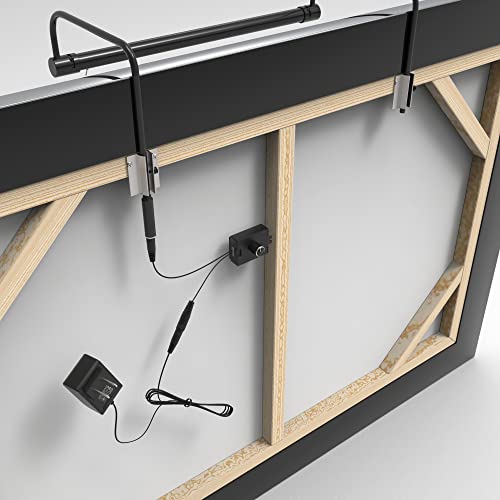 Cocoweb 16" Tru-Slim Led Picture Light In Black With Plug-In Adapter #TOP4