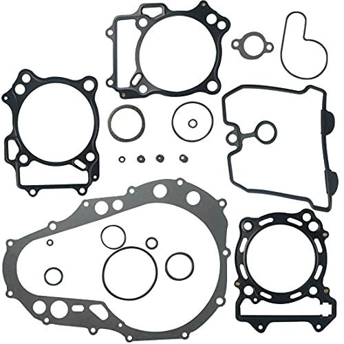 Image of Complete Engine Top End Head Gasket Kit for Arctic Cat 400 DVX 04-08 Kawasaki KFX400 2003-2006 Suzuki Quadsport Z400 2003-2008 Dirt Bike Engine Gasket Valve Seal O-Ring Set Kit 1321050042 0934-1676