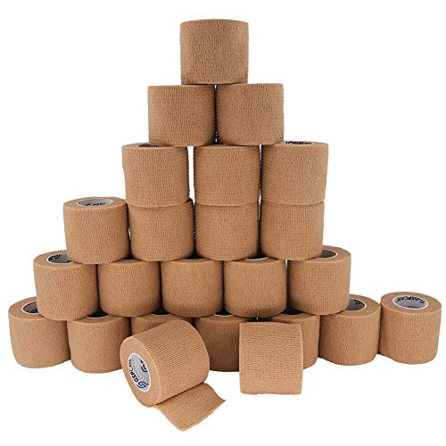 Cohesive Bandages Wrap 24 Count 2 x 5 Yards