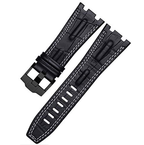 [Richie Strap]rvxg rvoh J[tU[ ėpU[xg t28mm Kp: Royal Oak Offshore Chrono I[f}sQ AP26470 AP26133 C I[N () (F+(u