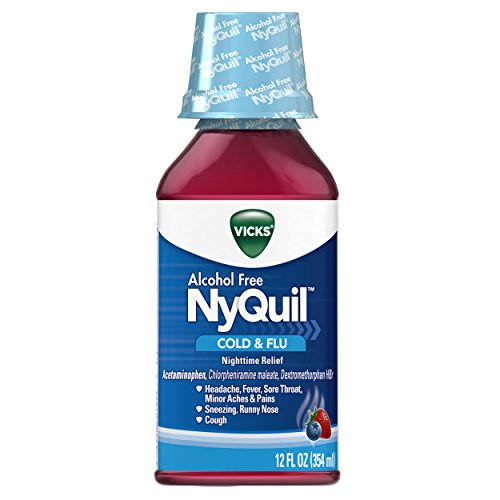 Cough Cold and Flu Nighttime Relief, 12 Fl Oz