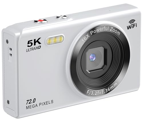 YULINJIA fW^J 5K fWJ X}zɑ WIFI]@\ 7200f 64GB}CNSDJ[ht I[gtH[JX@\ 16{fW^Y[ LEDCg EFuJ 2.8C`fCXvC obe[2t q