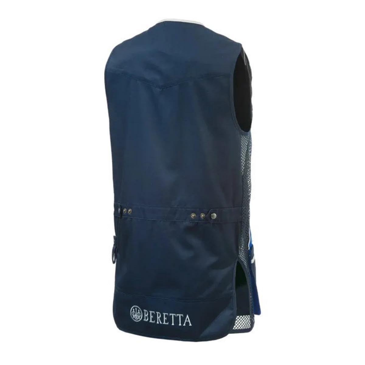 Gilet Beretta Full Mesh Noir Gris Droitier - Gilets de ball-trap (12295022