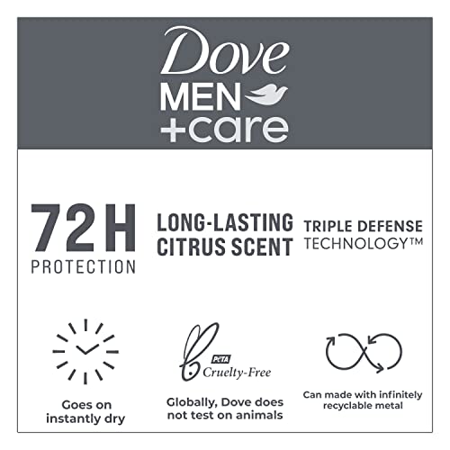 Dove Men +Care Antiperspirant Deodorant Roll On With 48-Hour Sweat And Odor Protection Extra Fresh Antiperspirant Formulated With Vitamin E And Triple Action Moisturizer 2.7 Oz, Pack Of 1