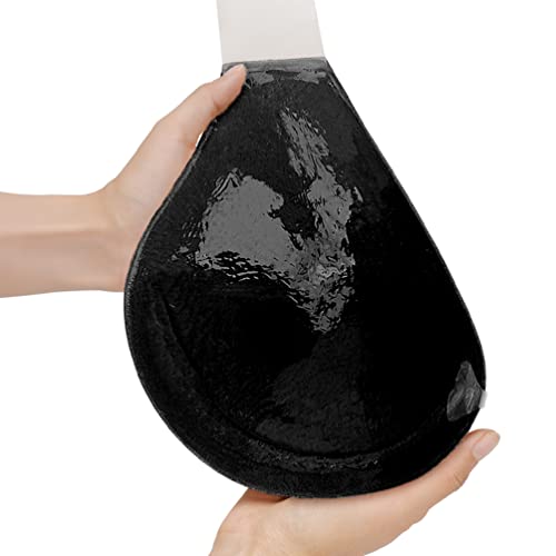 Sticky Bra Breast Lift Strapless - Plus Size Backless Bra Nippless Covers Push Up Invisible For Women Ddd Black #TOP3