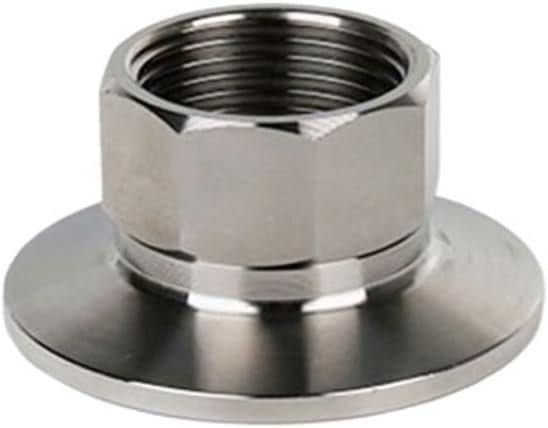 メスねじ 304 ステンレススチール サニタリー フェルール 六角パイプ継手 コネクタ アダプタ カップリング ホームブリュー ホー