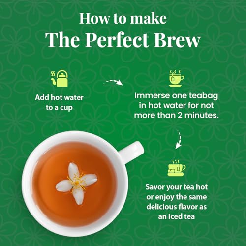 Image of Twinings Green Tea Jasmine, 25 Tea Bags| Pack of 1| Perfectly Balanced & Refreshing Taste| Light, Flowery Aroma| Low Calorie| Handpicked Green Tea Leaves| Enjoy a Hot Cup of Tea
