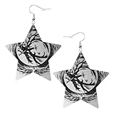 Pendientes abstraccionistas con diseño de árbol de moda, elegantes y hermosos, ligeros, colgantes para mujeres y niñas