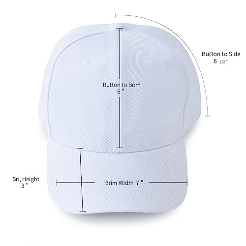 Image of NOBONDO 12 Pack Unisex Baseball Caps - Bulk Wholesale Blank Plain Adjustable Hats for Men & Women