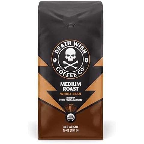 Death Wish Coffee, Whole Bean Coffee Cover